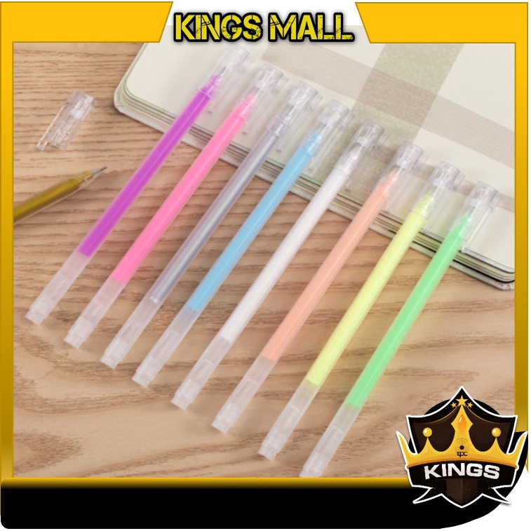 

KINGS - S5803 Pena Warna Untuk Menulis / Pulpen Gel Warna / Pena Pulpen Gel Anak Sekolah / Pulpen Multicolor / Pena Warna