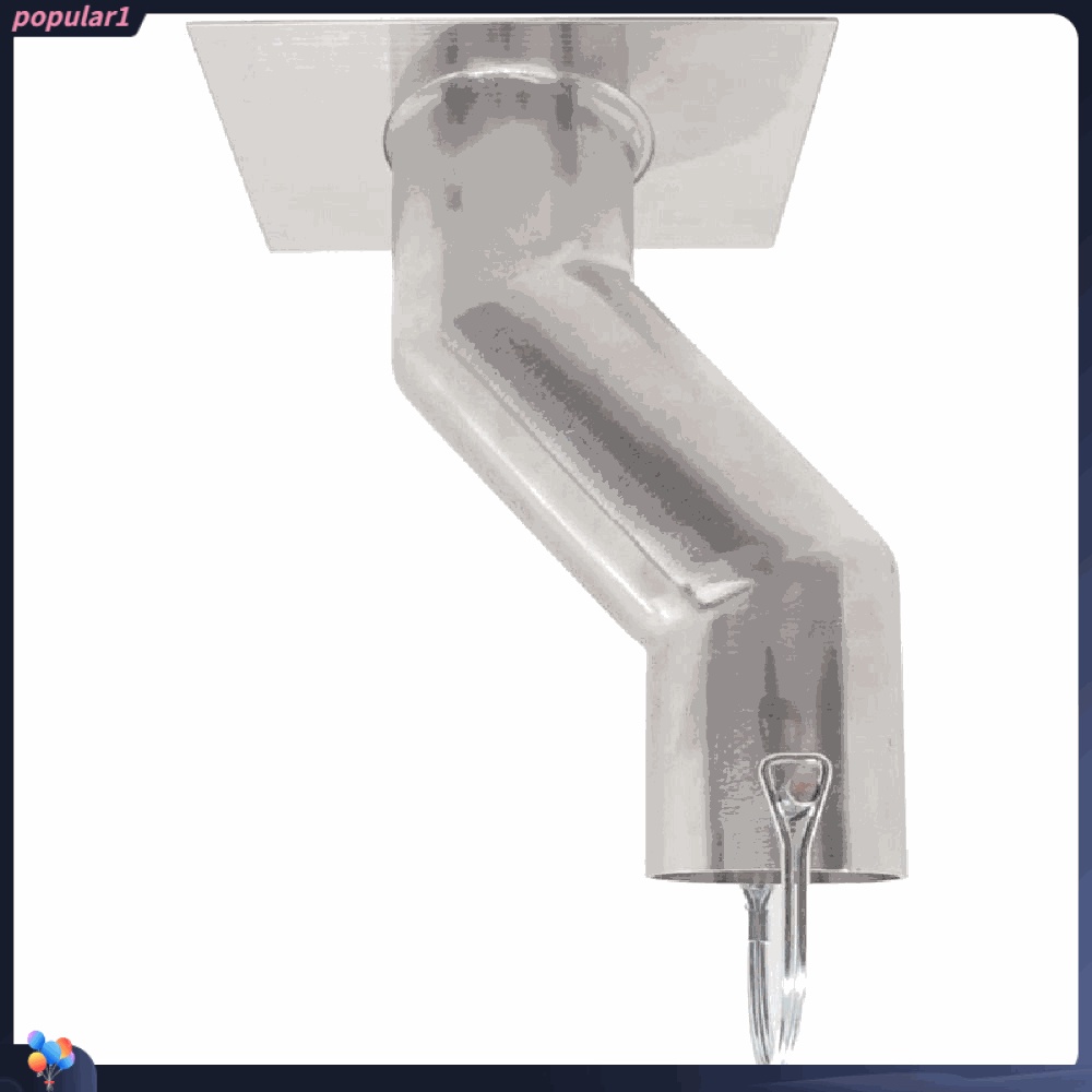 Populer Rantai Hujan Adaptor Aksesoris Stainless Steel Talang Drain Downspout Outlet Untuk Taman