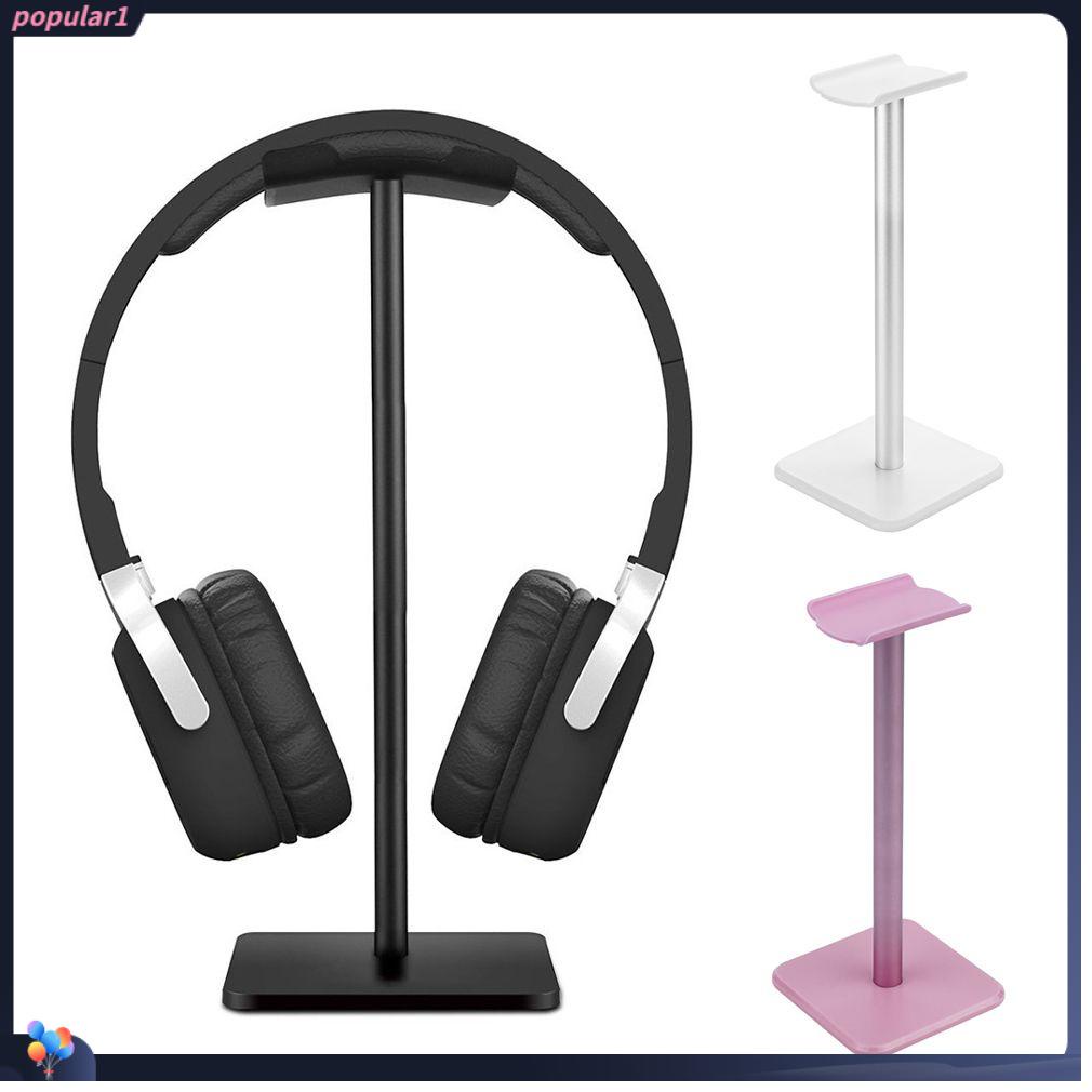 POPULAR Populer Headphone Stand Universal Rak Penyangga Bar Hanger