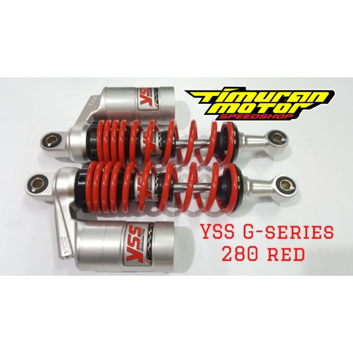 READY SHOCK YSS G SERIES 280 MM MERAH FIZR - JUPITER Z - VEGA ORIGINAL
