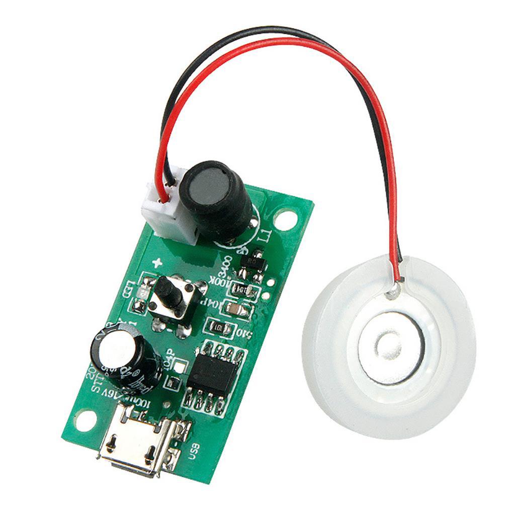 Dc 5V Ultrasonic Atomisasi Maker Mist Atomizer DIY Humidifier Dengan Papan PCB