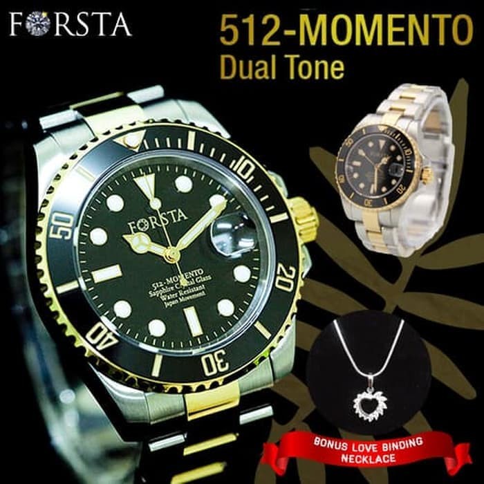 Jam Tangan Forsta 512 Momento Dual Tone Woman