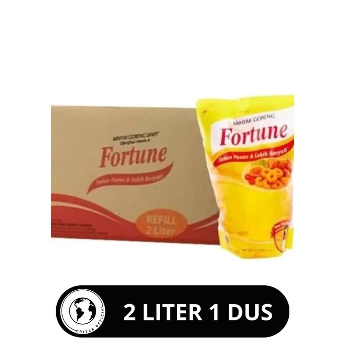 Minyak Goreng Fortune 2 Liter 1 DUS/KARTON