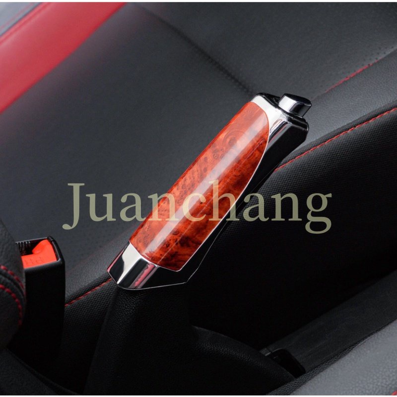 Dekorasi Rem Tangan Mobil Penggunaan Mobil Yang Dipersonalisasi Gaya Serat Karbon Auto Handbrake Protector Decoration Fashion