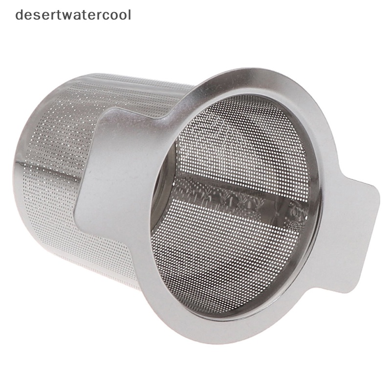 Deid Stainless Steel Mesh Tea Infuser Metal Cup Strainer Saringan Daun Longgar Tanpa Tutup  Martijn