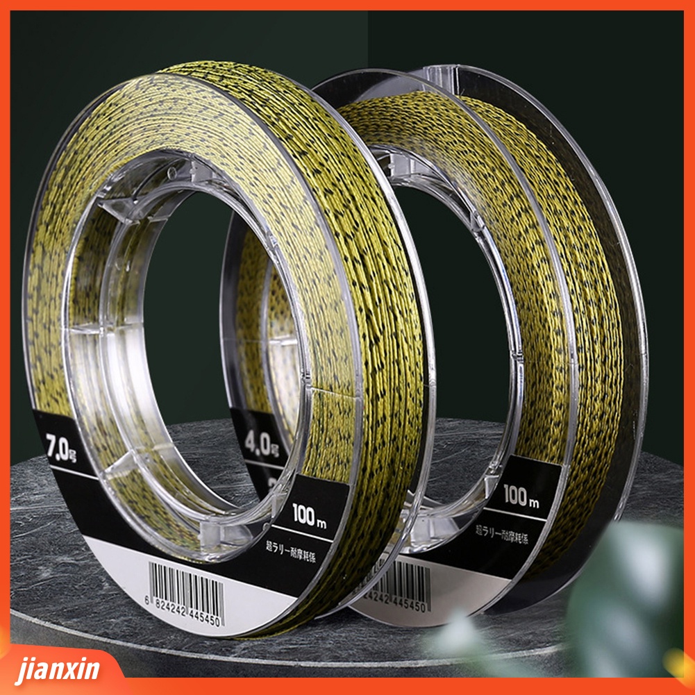(In Stock) 100m PE Kuat 4helai Menenun Tali Pancing Tackle Alat Aksesori Ikan