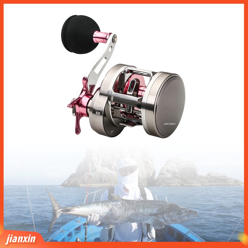 (In Stock) Gulungan Pancing Halus Presisi Bantalan Satu Arah Stabil Memancing Roda Metal Untuk Memancing