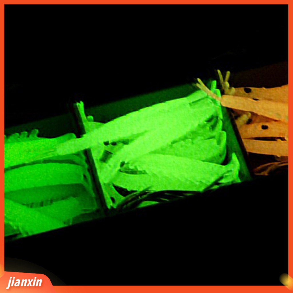 (In Stock) 121Pcs Set Kait Umpan Pancing Luminous Mix Color Umpan Kecil Untuk Antusias Memancing