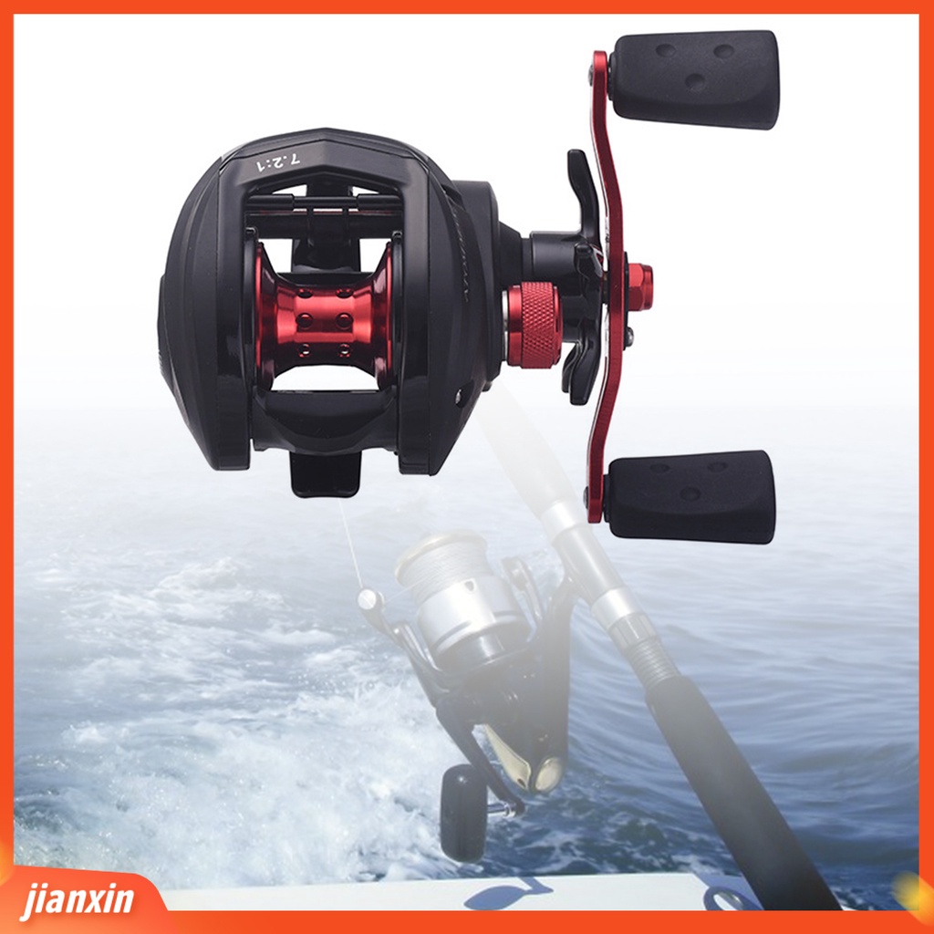 (In Stock) Gulungan Pancing Tahan Air ic Rem Metal 19 +2BB Axis Seafishing Baitcast Reel Untuk Pecinta Pancing