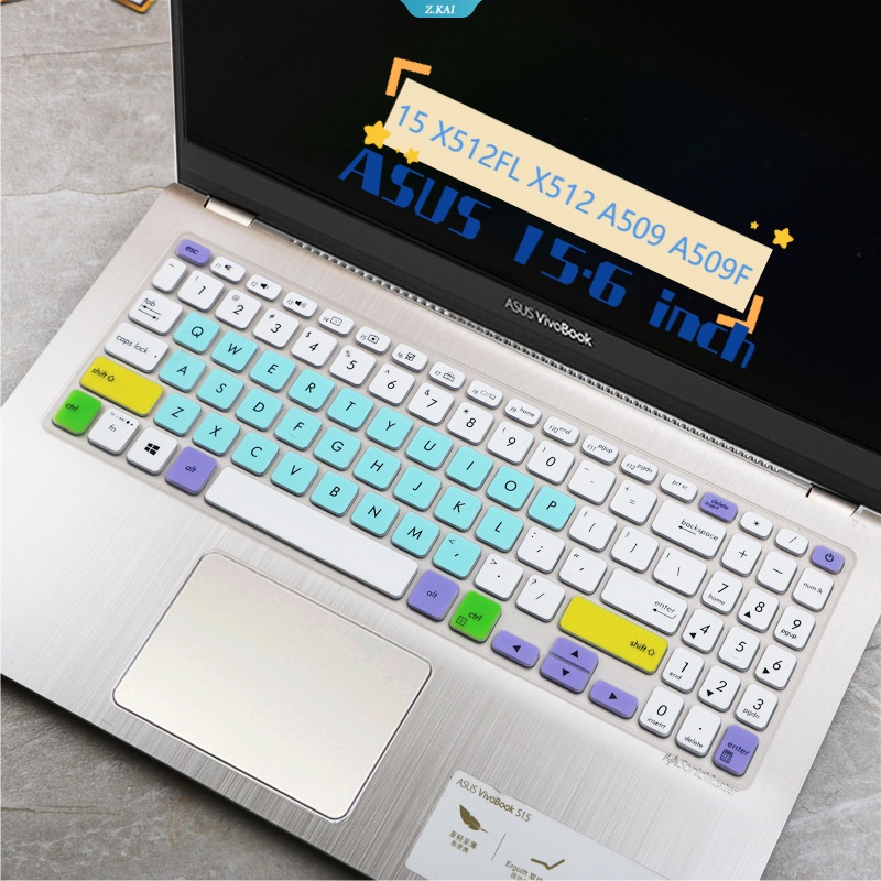 Cover Pelindung Laptop Slim Lembut Nyaman Untuk Model ASUS 15.6 Inch 15x512fl X512 A509 A509F Keyboard Cover Waterproof Silicone Protective Cover [ZK].