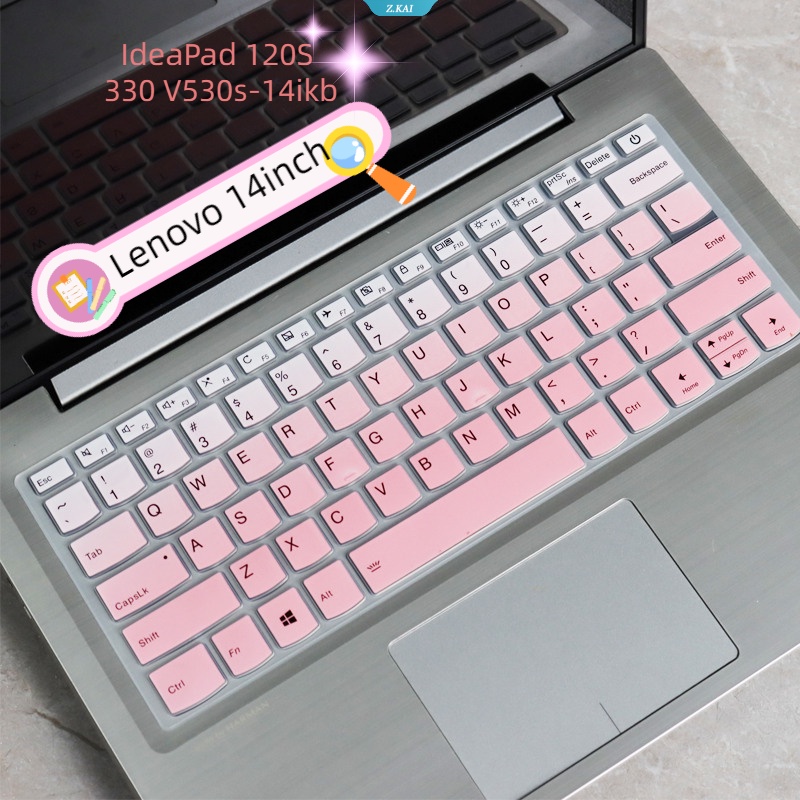 Pelindung Keyboard Laptop Lenovo 14inch Untuk Model IdeaPad 120S 330 V530s-14ikb Silikon Pelindung Keyboard Kulit Film Tahan Debu [ZK]