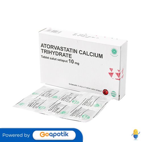 Atorvastatin Ogb Dexa Medica 10 Mg Box 30 Tablet