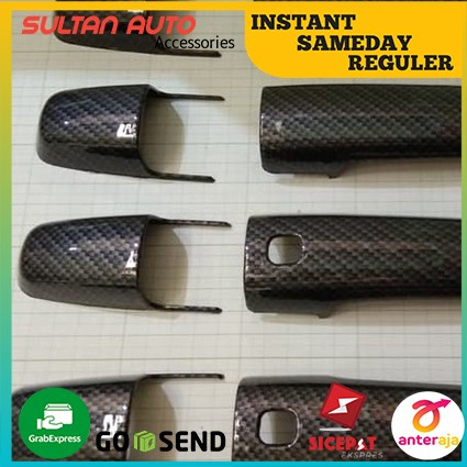 Door Handle Cover Suzuki XL 7 Carbon / Handel Pintu XL7 Carbon