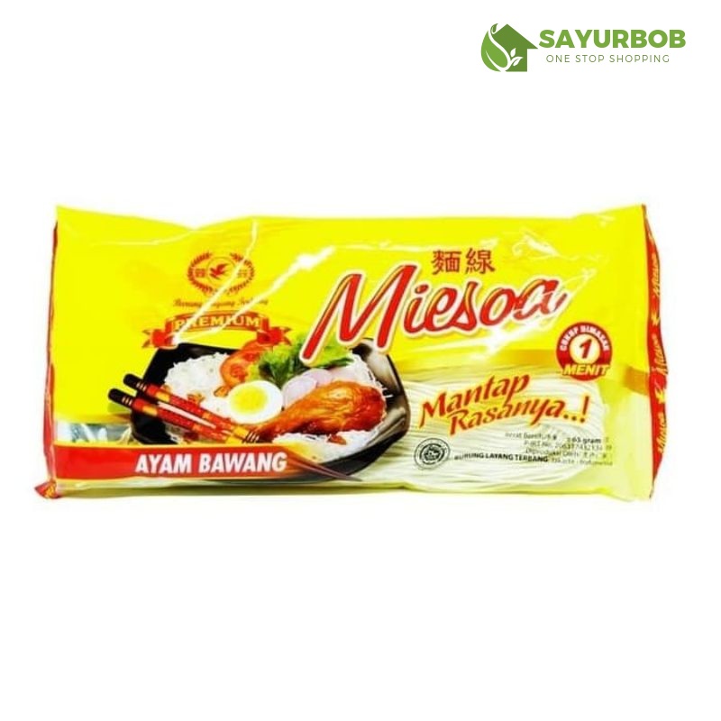 

Misua Instant / Miesoa Kuah Cap Burung Layang Terbang Misoa SayurBob