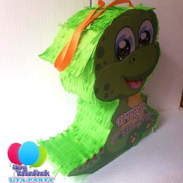

Pinata Dinosaurus / pinata Ulang tahun / pinata 2d / pinata custom