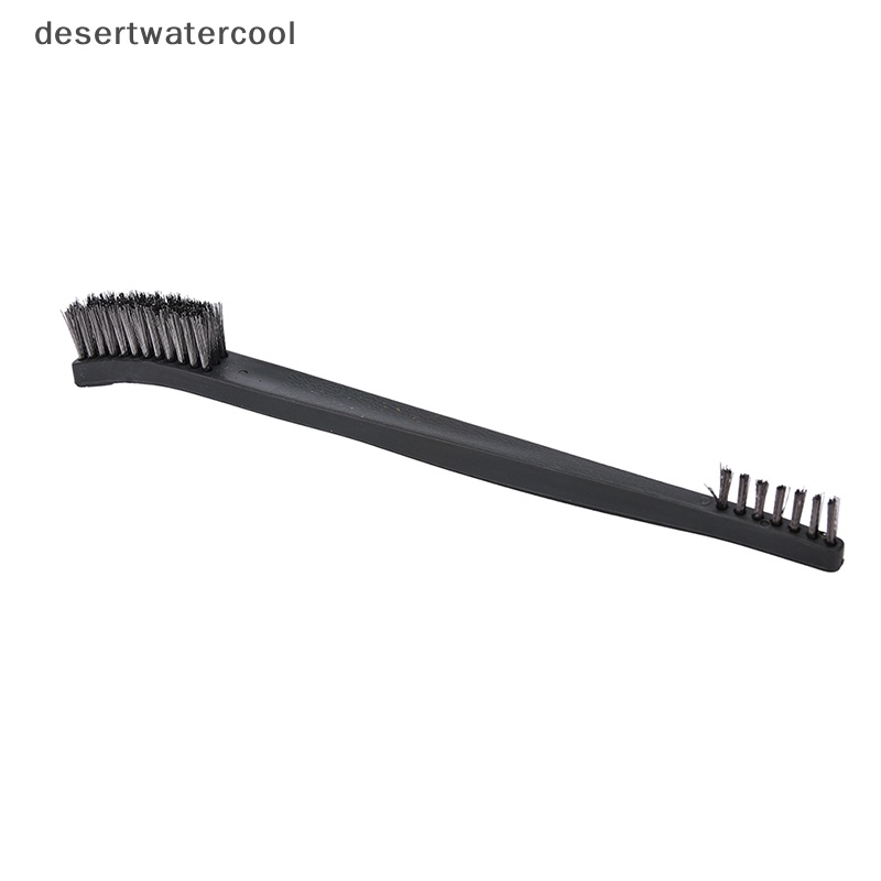 Deid 3x Sikat Kawat Mini Set Kuningan Nylon Stainless Bulu Alat Pembersih Cleaner Martijn