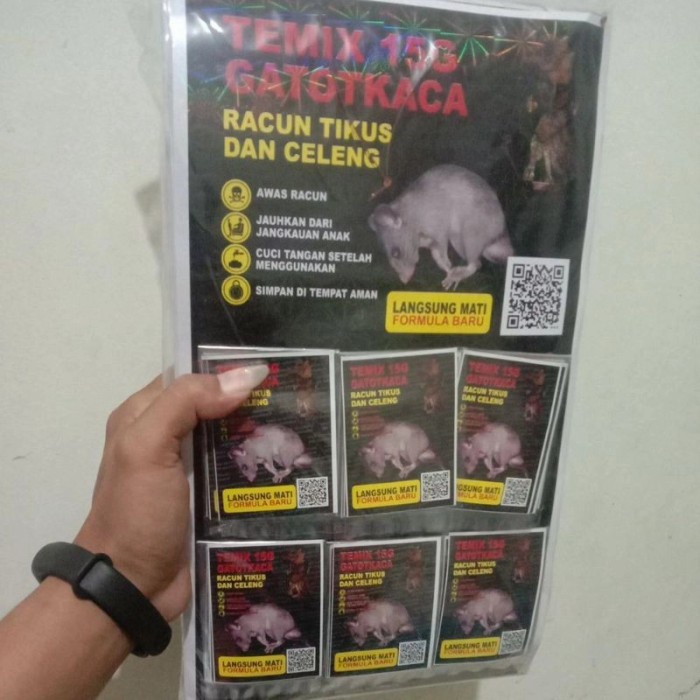 Racun Keras Tikus Temik Gatotkaca Temix Themix Themik Obat Ampuh Bagus