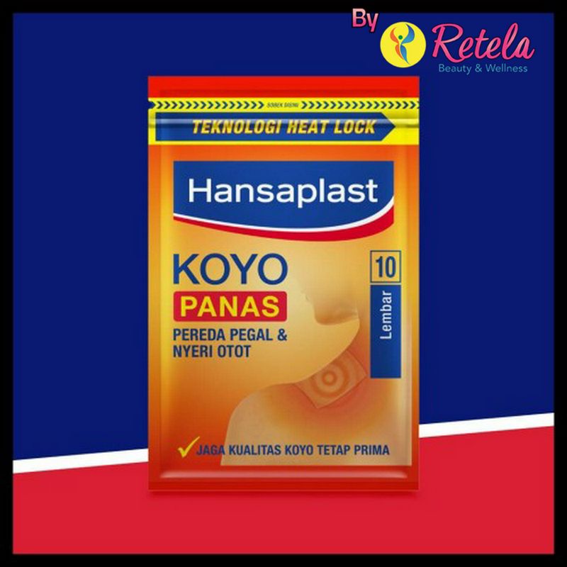 Hansaplast Koyo Panas 1 Sachet 10 Lembar