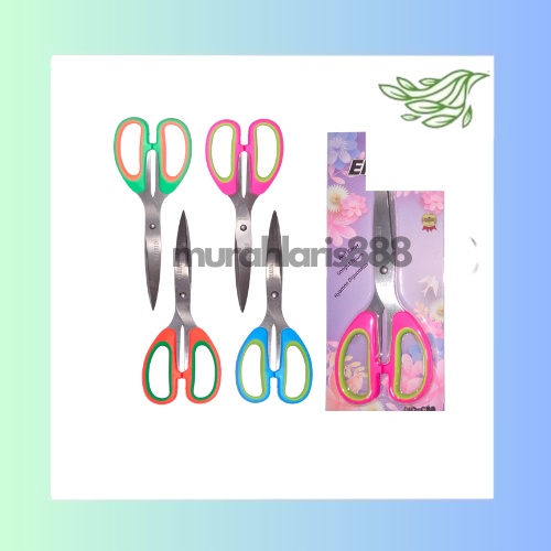 

Gunting Panjang 8" Inch Gagang Karet / Gunting Panjang 8" LURUS / Stainless Steel Scissor BEST SELLER