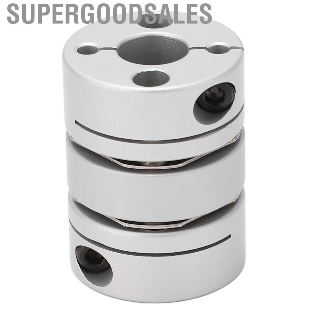 Supergoodsales Shaft Coupler  Firm Attachment Double Coupling Long Life Span for Stepper Motors