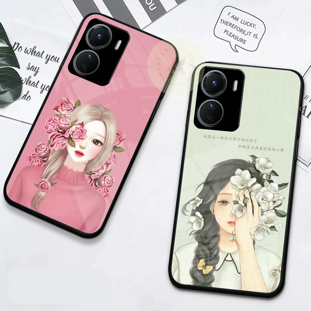 Softcase Glass VIVO Y16 2022 - GK21 - Case HP VIVO Y16 2022 - Case VIVO Y16 2022 - Kesing HP VIVO Y1