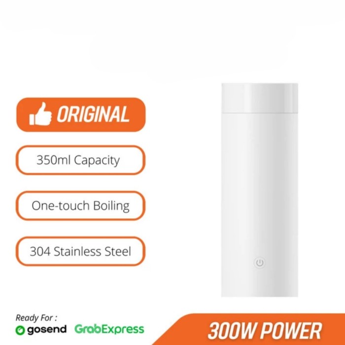 XIAOMI MIJIA PORTABLE ELECTRIC HEATING CUP - Thermos Air botol Minum