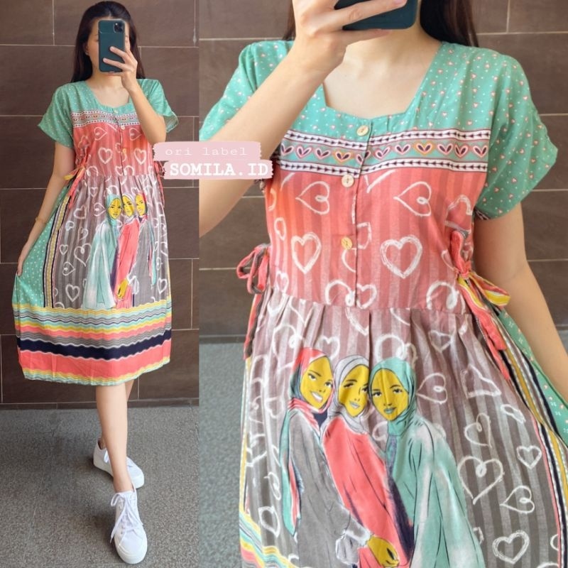 ORI SOLO GROSIR DASTER LD 115  BUSUI CHIBI PUTRI SERUT BATIK BU TEJO BESTI