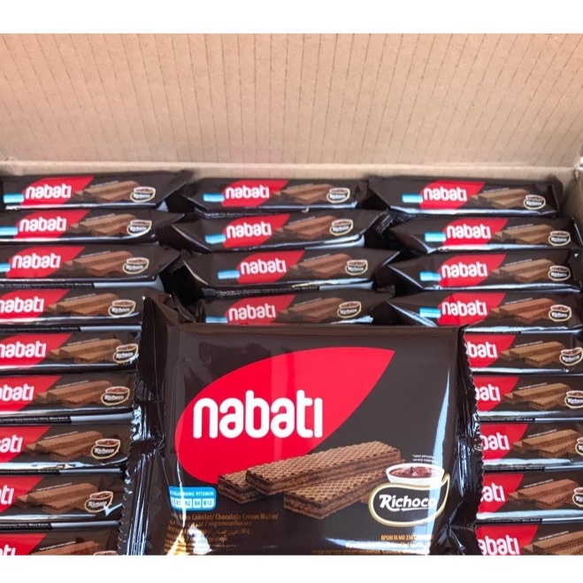 

Nabati wafer coklat 1 Dus Isi 60 x @39gr ORIGINAL