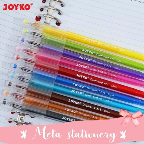 Pulpen Warna - Warni / Color Gel Pen Joyko GPC-310S