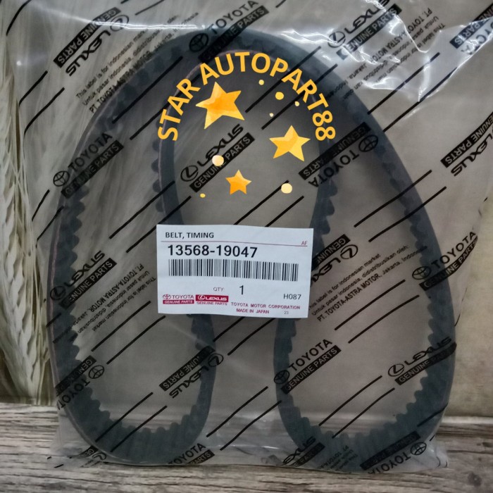 Timing Belt Soluna Great Corolla