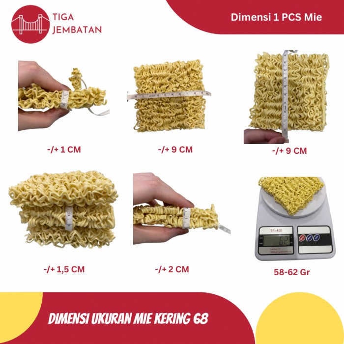 

MIE TEOR 68 1 BA/ 5KG ISI 90 PCS