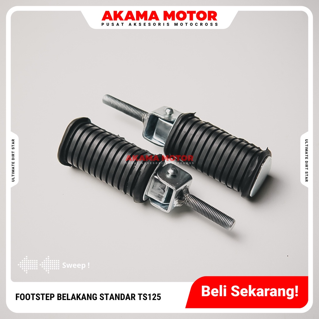 Footstep belakang standar TS125