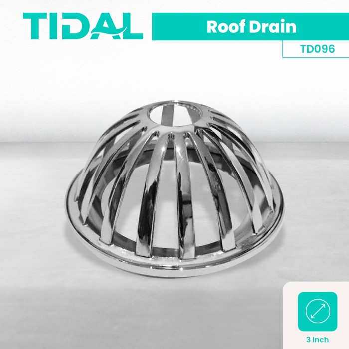 Roof /Floor Drain Saringan Got Talang Hujan Anti Karat TD096