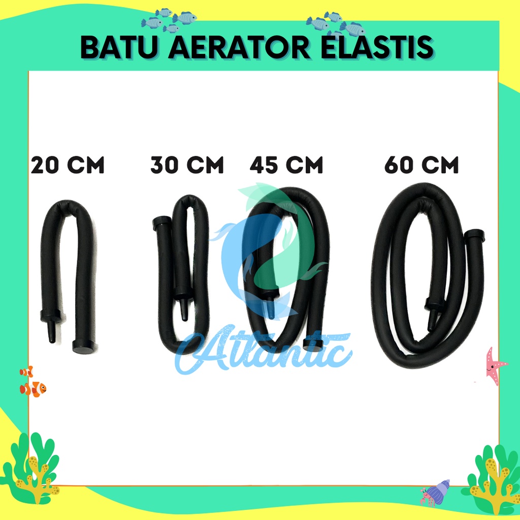 Batu Aerator Elastis Batu Aerasi Karet Lentur Batu Aerator Panjang Lentur