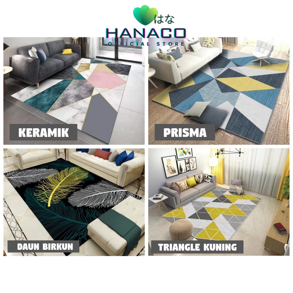 HANACO - Karpet MODERN Minimalis Karpet PREMIUM Quality