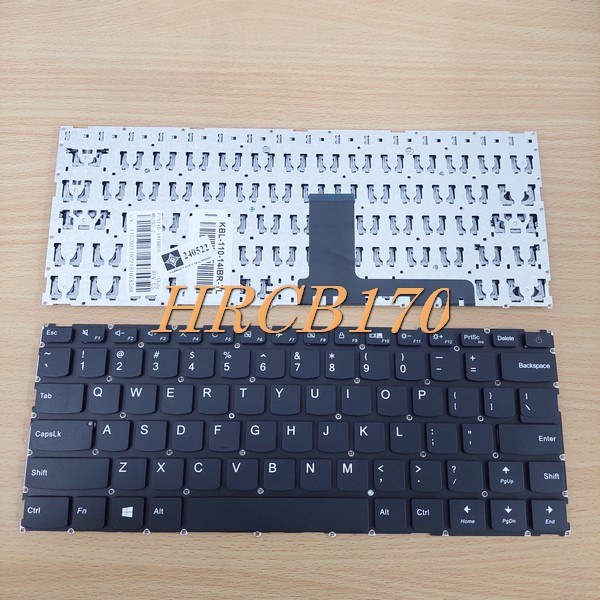 Keyboard Laptop Lenovo Ideapad 110-14 110-14Ibr 110-14Isk Tombol Power dikeyboard -HRCB