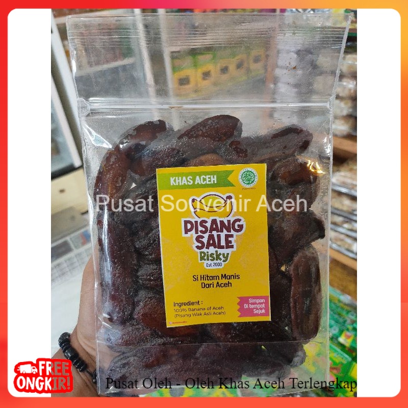 

pisang sale press | makanan khas Aceh | sihitam manis dari aceh