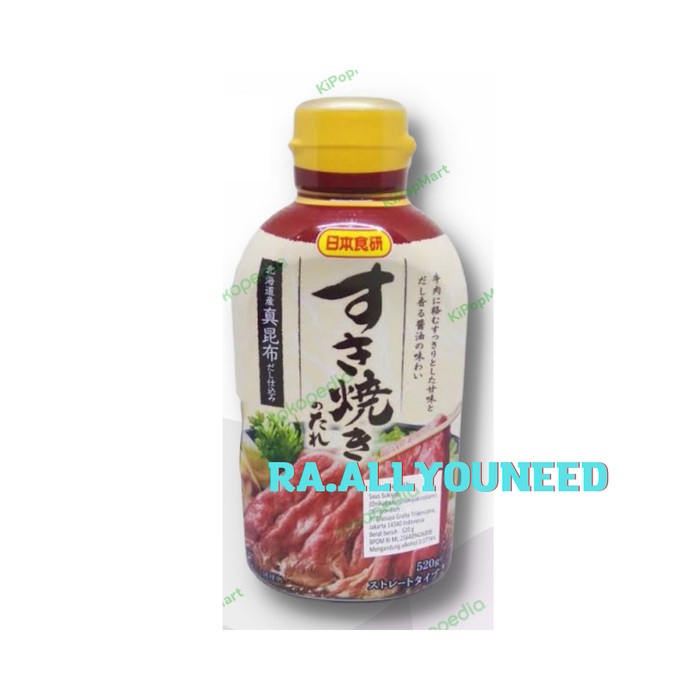 

NIHON SHOKUKEN SUKIYAKI NO TARE 520 ML