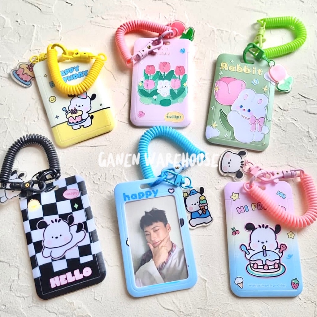 

[GW] Card Hodler ID Name Tag Lanyard Gantungan Kartu