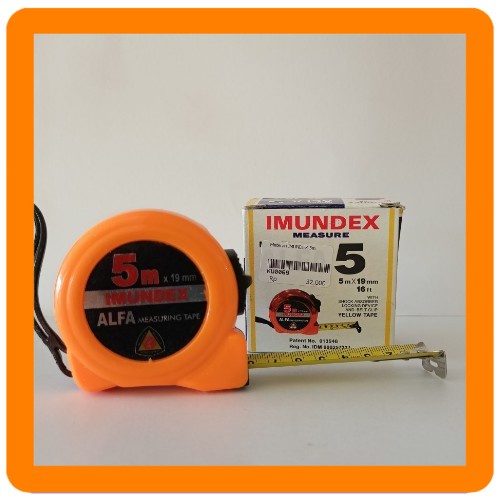 Meteran IMUNDEX 5M ALFA 5