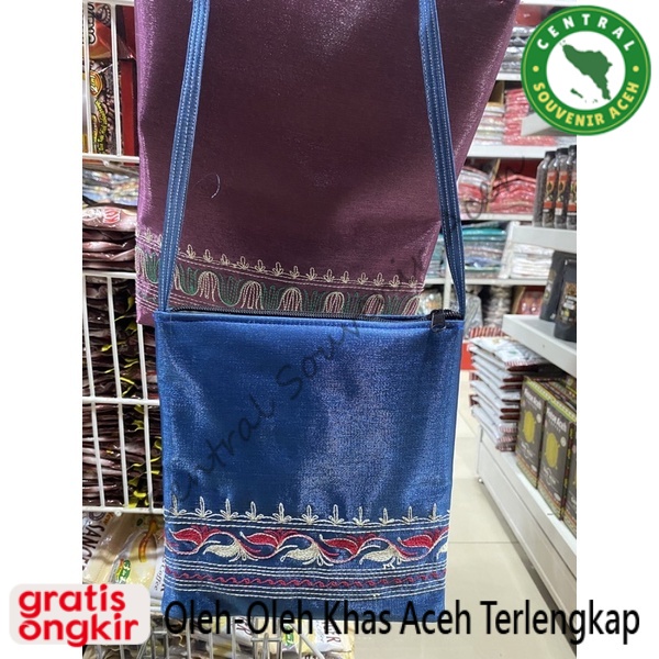 tas selempang kecil aceh | tas bule khas aceh