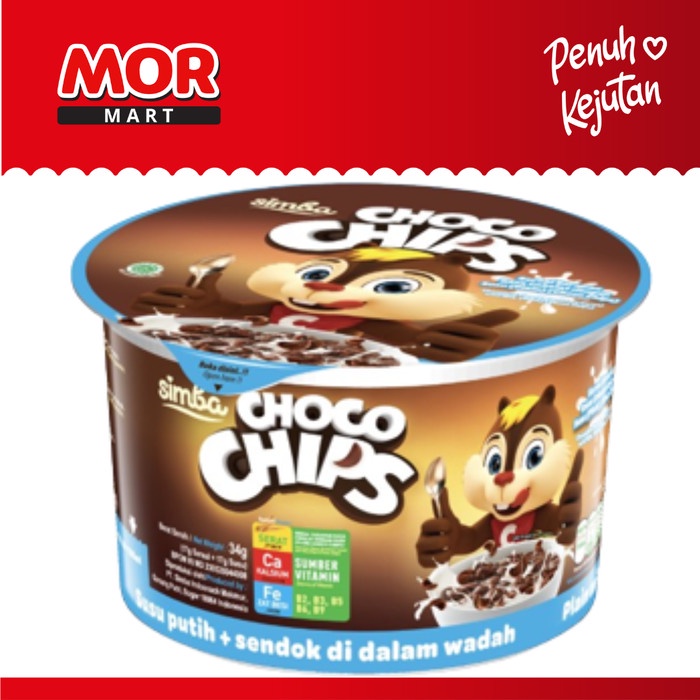 

SIMBA Cereal Susu Cup Edition 34g Cereal Plus Susu Kemasan