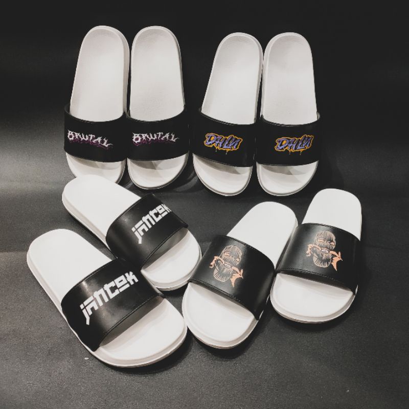 Sandal Slip on ESTADO aneka motif