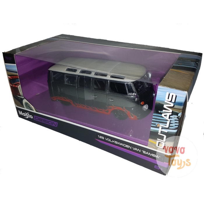 Miniatur VW Combi Maisto 1/25 Volkswagen Van Samba