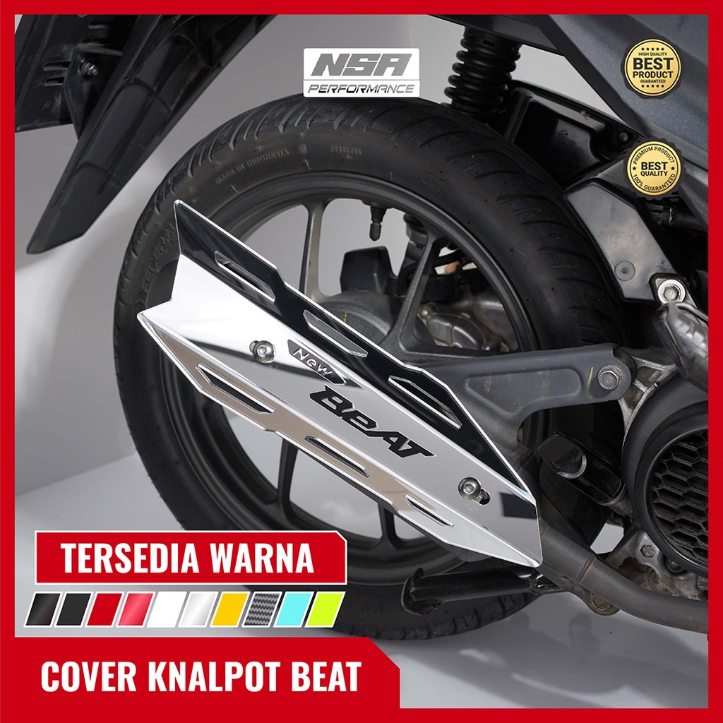 COVER KNALPOT BEAT AKSESORIS BEAT TUTUP COVER KENALPOT BEAT VARIASI TAMENG KNALPOT BEAT TUTUP