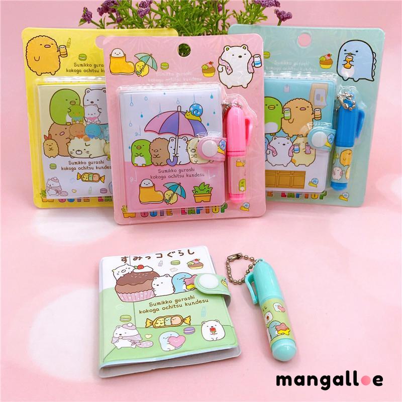 

Notebook Portabel Kartun Kreatif Kreatif Dengan Set Pulpen -MG