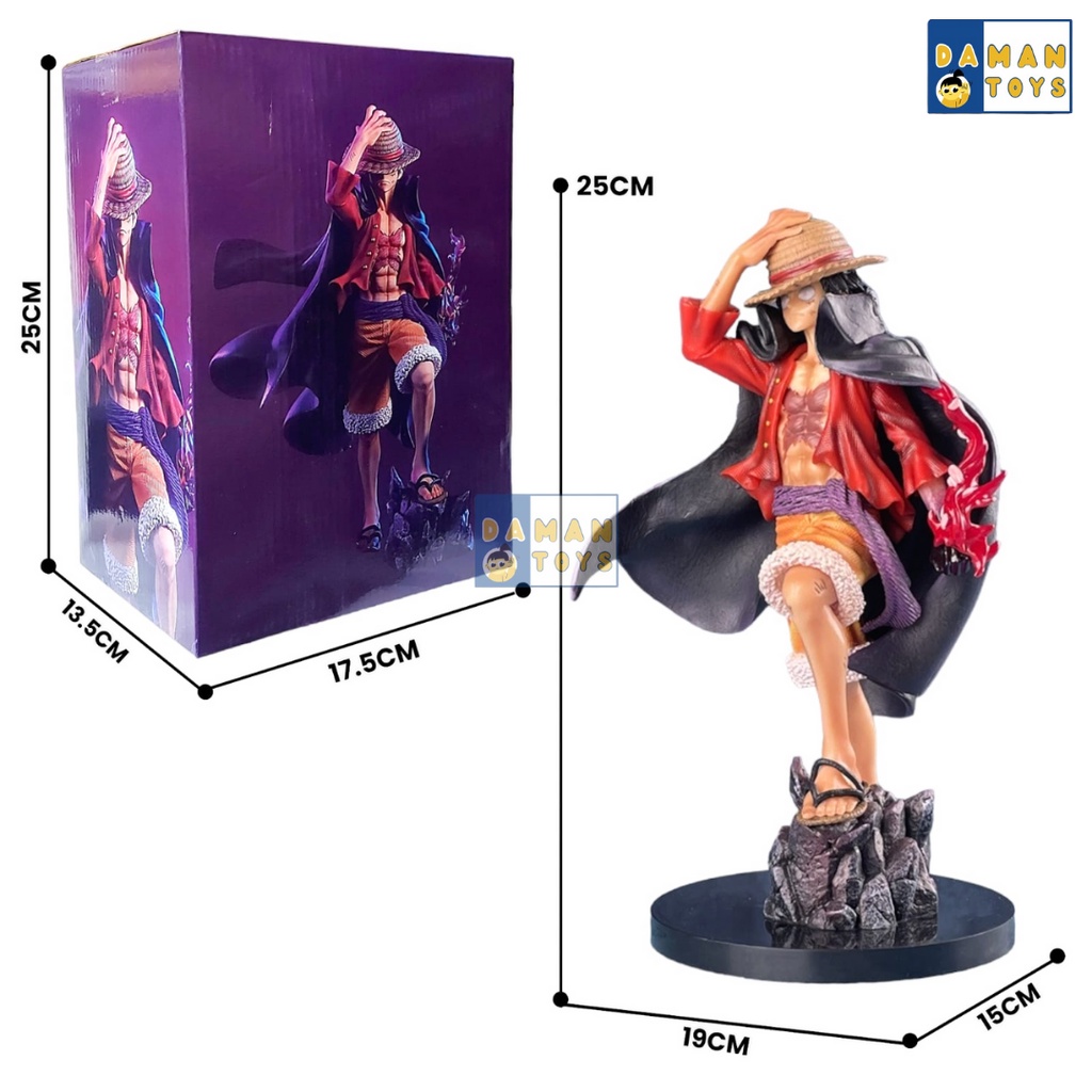 Action Figure One Piece Monkey D Luffy LX Max Anime