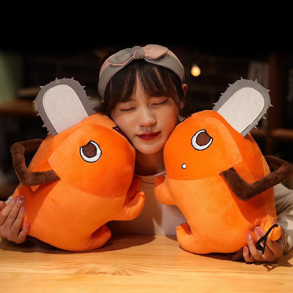 Prt 1PC Anime Chain Man Denji Cosplay Plushie Pochita Boneka Boneka Mainan Mewah PRT