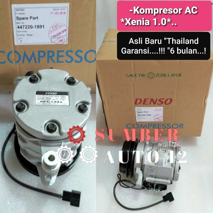 Kompresor compresor ac xenia 1.0 1000cc original