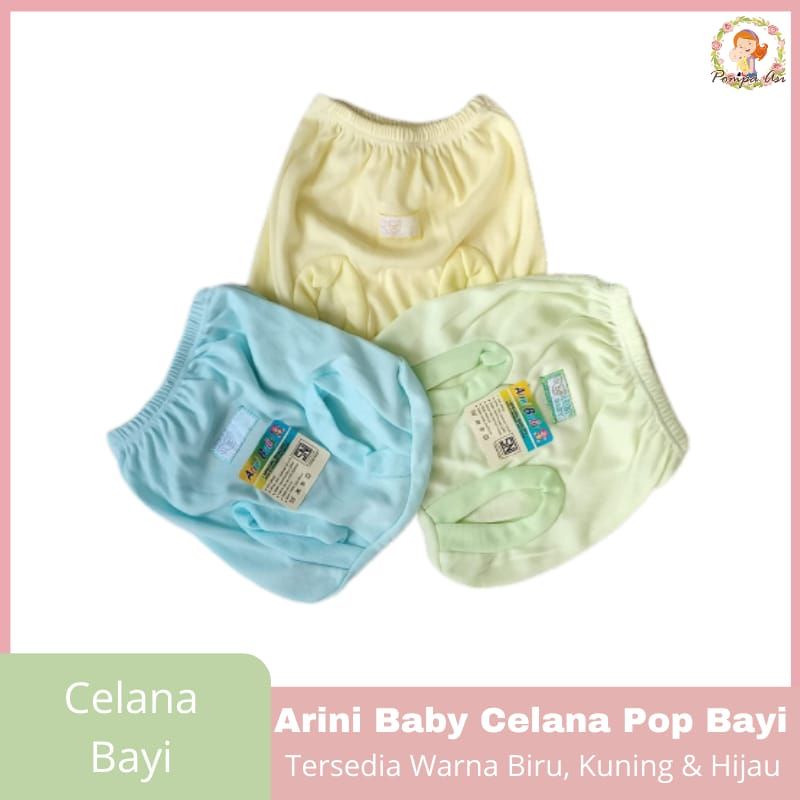 Celana Pop Arini Baby Newborn Usia 0-3 Bulan / Celana pendek Arini Baby